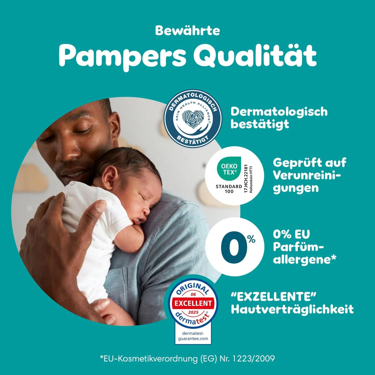 Pampers Baby-Dry Größe 5+, 168 Windeln, 12kg-17kg, Bis zu 100% Auslaufschutz & Komfort die ganze Nacht
