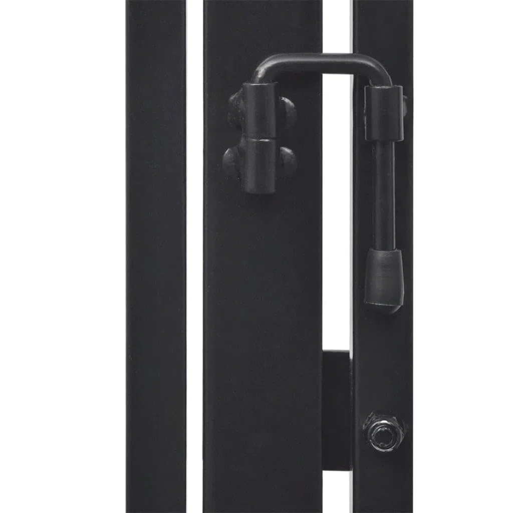 Funkenschutzgitter für Kamine Grills Holzöfen, Stahl Kaminschutzgitter, Kaminblende, Kaminschutz, Einfache Montage, Schwarz, 123 x 123 x 76 cm