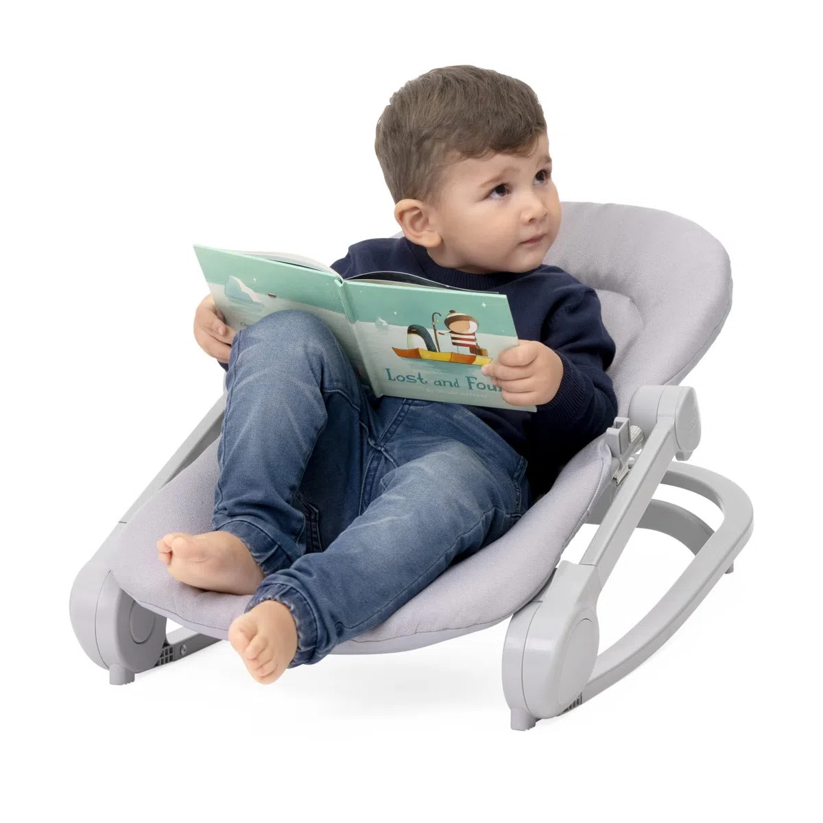 Chicco Wippe Magia 2-in-1: Babywippe und erster Sitz bis 18 kg, Spielbügel mit Holzelementen, Mini-Sitzverkleinerer inklusive, Schaukel- oder feste Position und verstellbare Rückenlehne