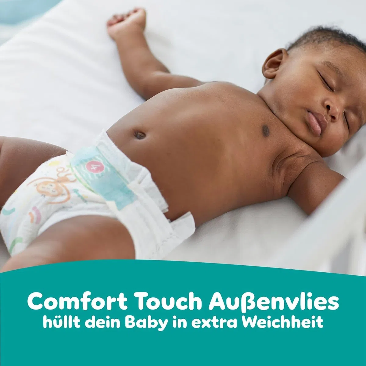 Pampers Baby-Dry Größe 6+, 176 Windeln, 14kg-19kg, Bis zu 100% Auslaufschutz & Komfort die ganze Nacht