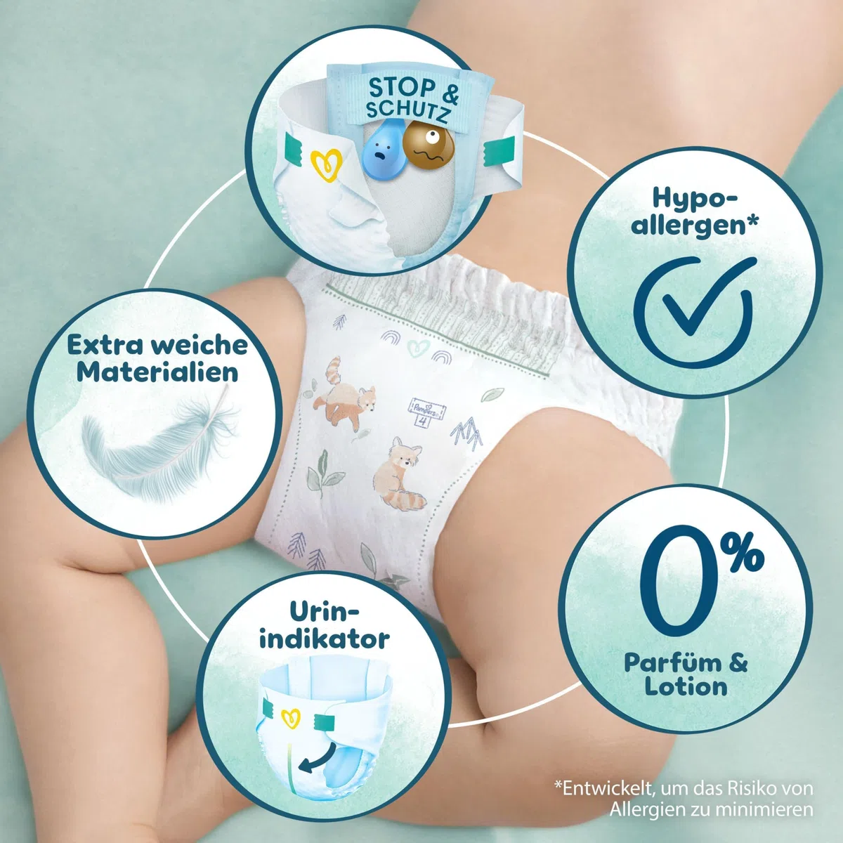 Pampers Harmonie Windeln Größe 3 186 Stück 6-10kg sanfter Hautschutz