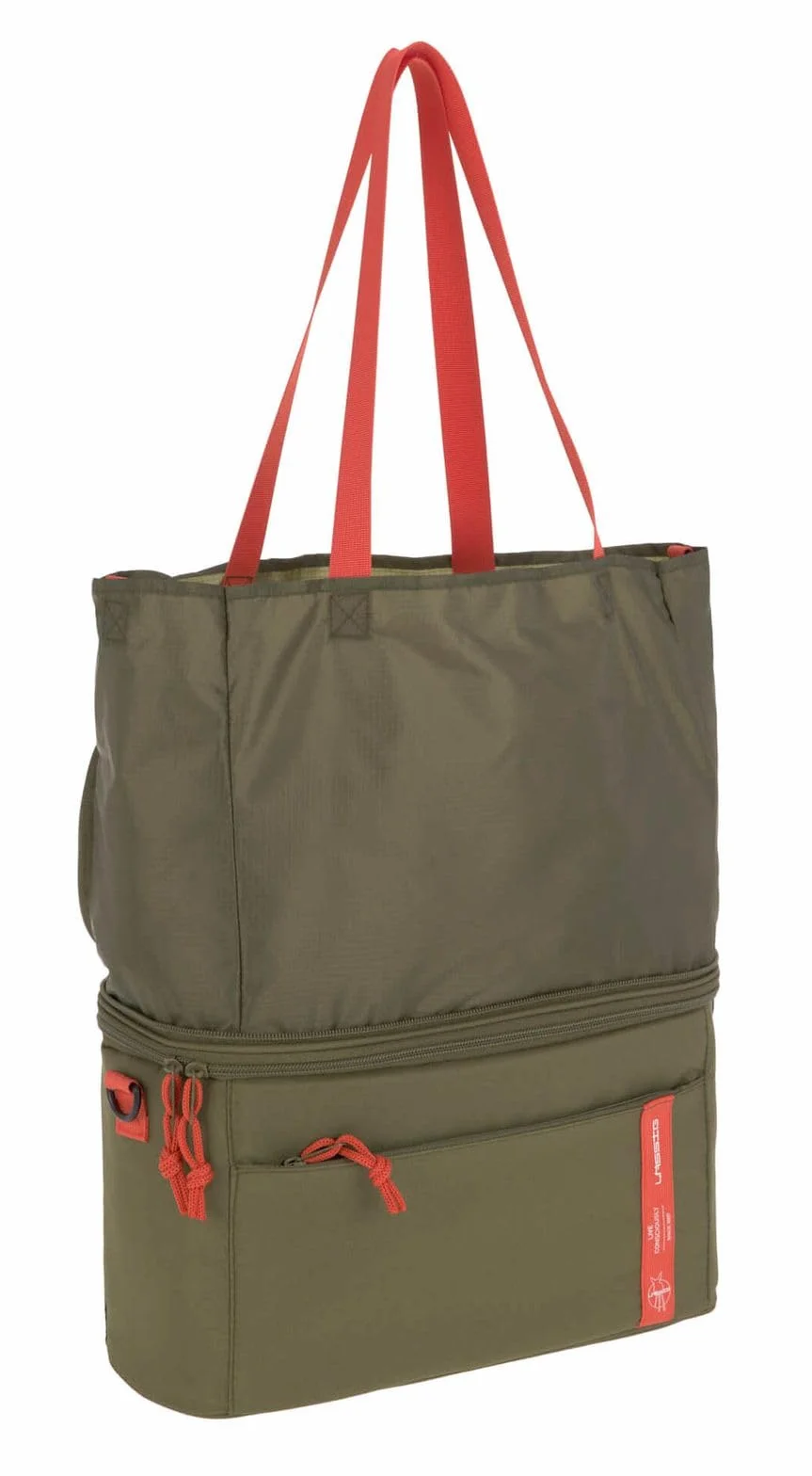 LÄSSIG Buggytasche isoliert Lunchbox/Casual Insulated Buggy Shopper olive