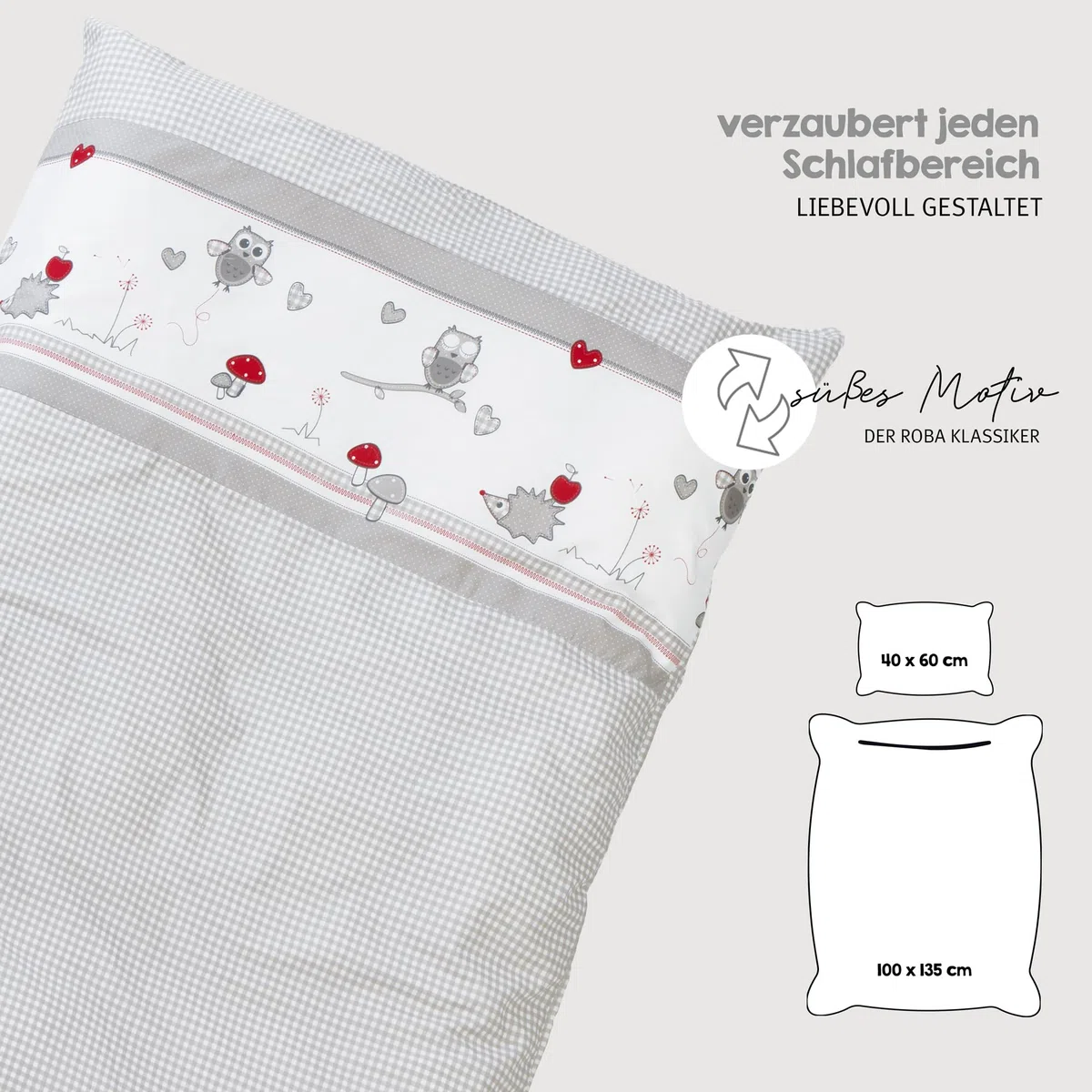 roba Babybett Set Adam & Eule 70x140 cm Mitwachsendes Kinderbett mit Bettwäsche Himmel Matratze Höhenverstellbar umbaubar Holz weiß