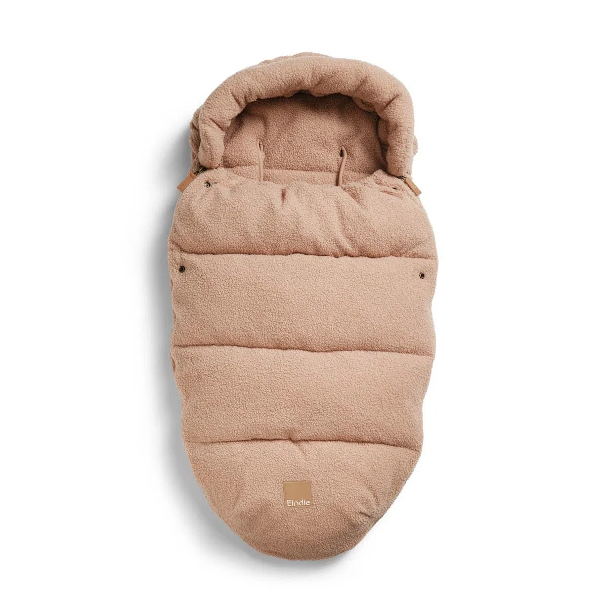 Elodie Details Universelle Fußsack für Kinderwagen Pink Bouclé