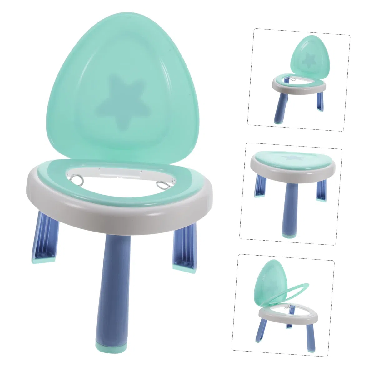 Abaodam Faltbares Junge Mädchen-toilettensitz Tragbares Töpfchen Für Kleinkinder Kompakte Toilette Für Ausflüge Indoor Und Outdoor Geeignet Aus Robustem Material Gefertigt
