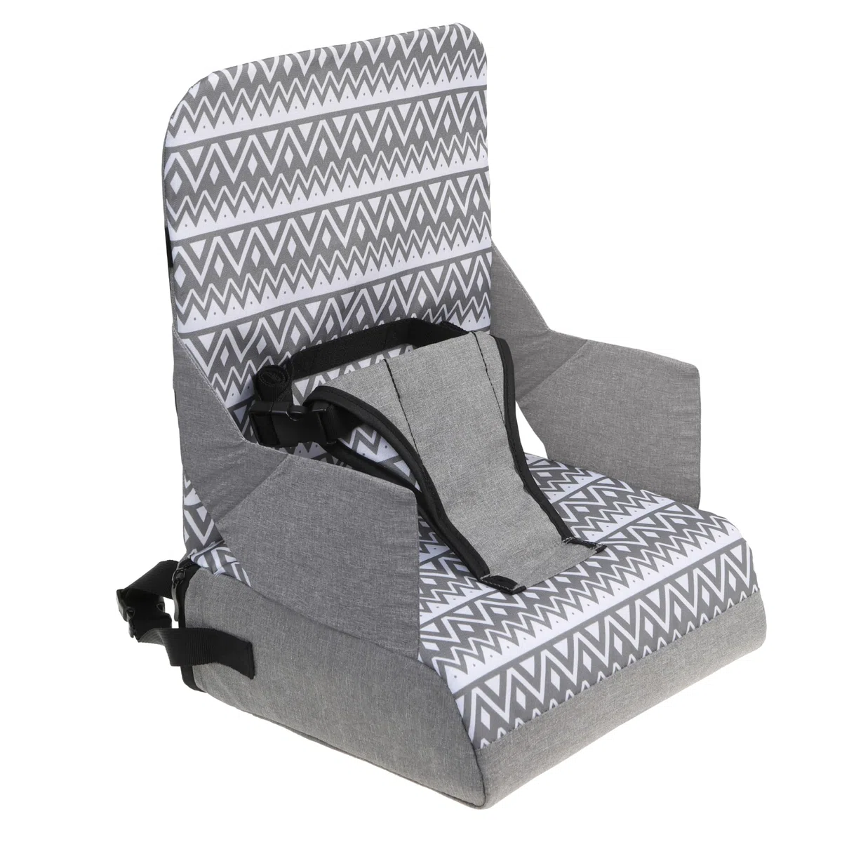 Dreambaby G6040 On-The-Go Kinder-Sitzerhöhung, tragbare Sitzerhöhung für Hochstuhl mit praktischen Staufächern, passend für die meisten Esszimmerstühle, leicht, kompakt und reisefreundlich