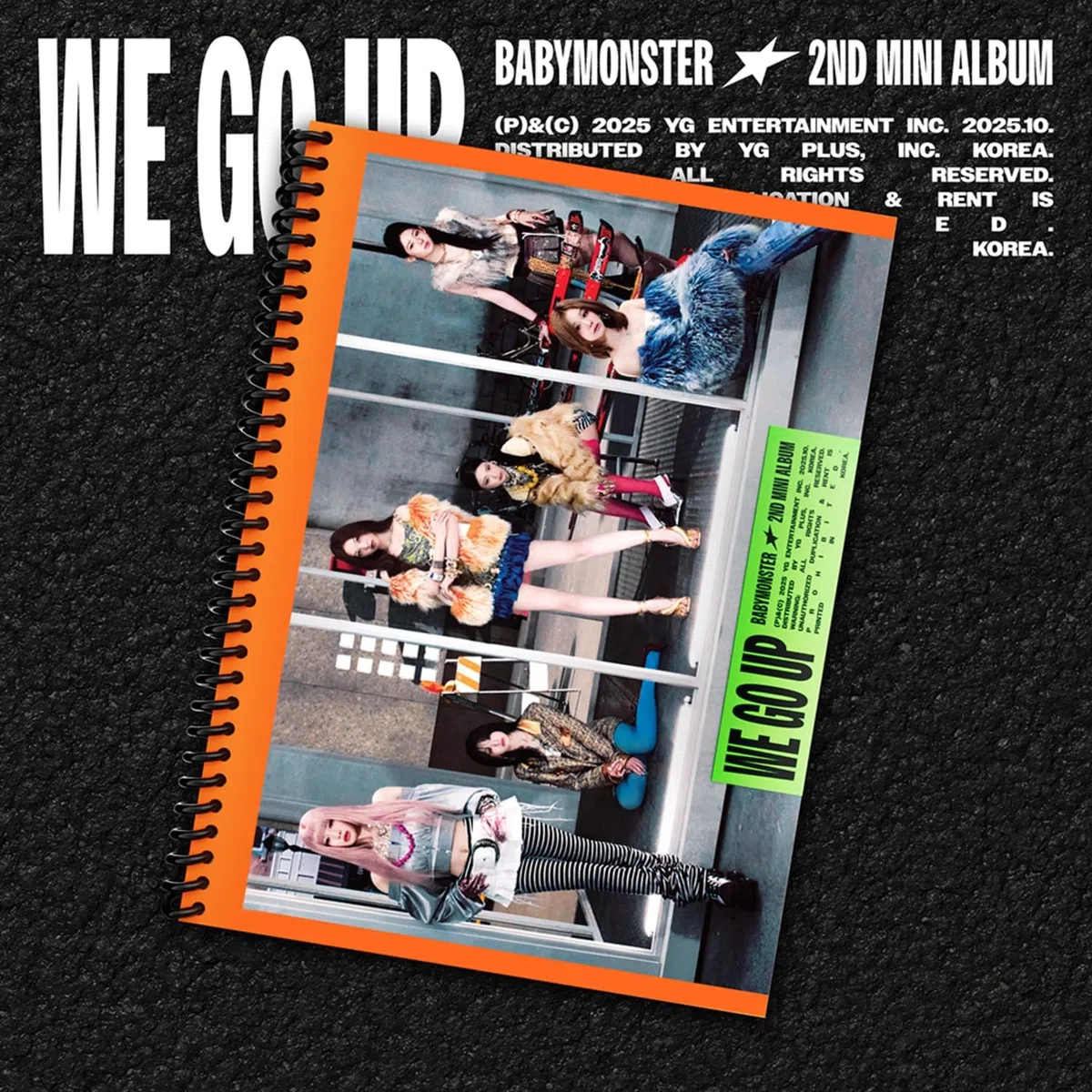 BABYMONSTER - 2. Mini-Album [We Go Up] (GO)