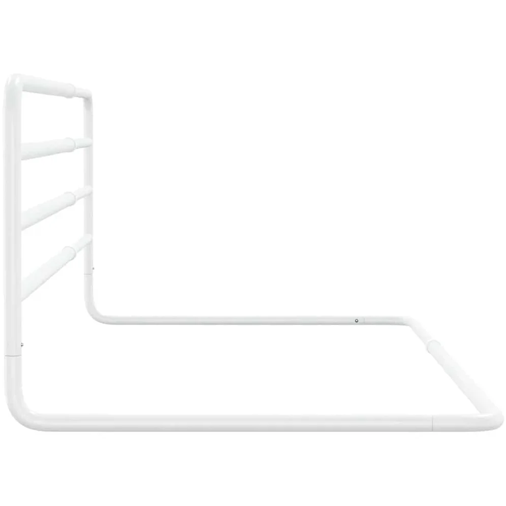 Generisch Kleinkind-Bettschutzgitter Weiß (76-137) x55 cm Eisen,Baby & Kleinkind,Babysicherheit,Baby-Bettschutzgitter-10234