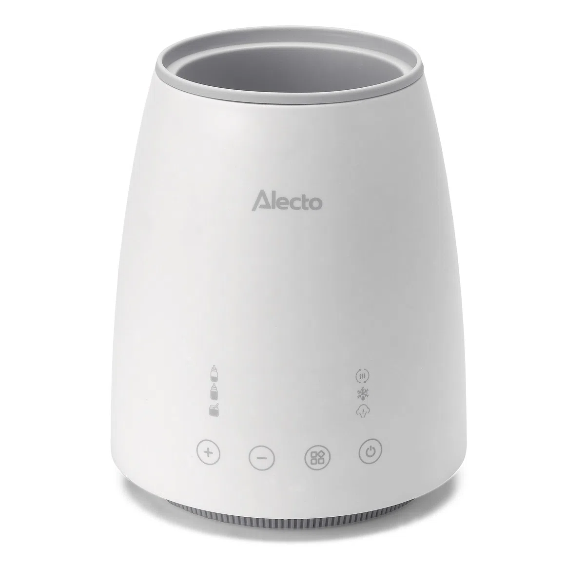 Alecto BW900 Flaschenwärmer Baby - Sterilisator Babyflaschen - Babyflaschen Wärmer - 500 W - Display - Weiß