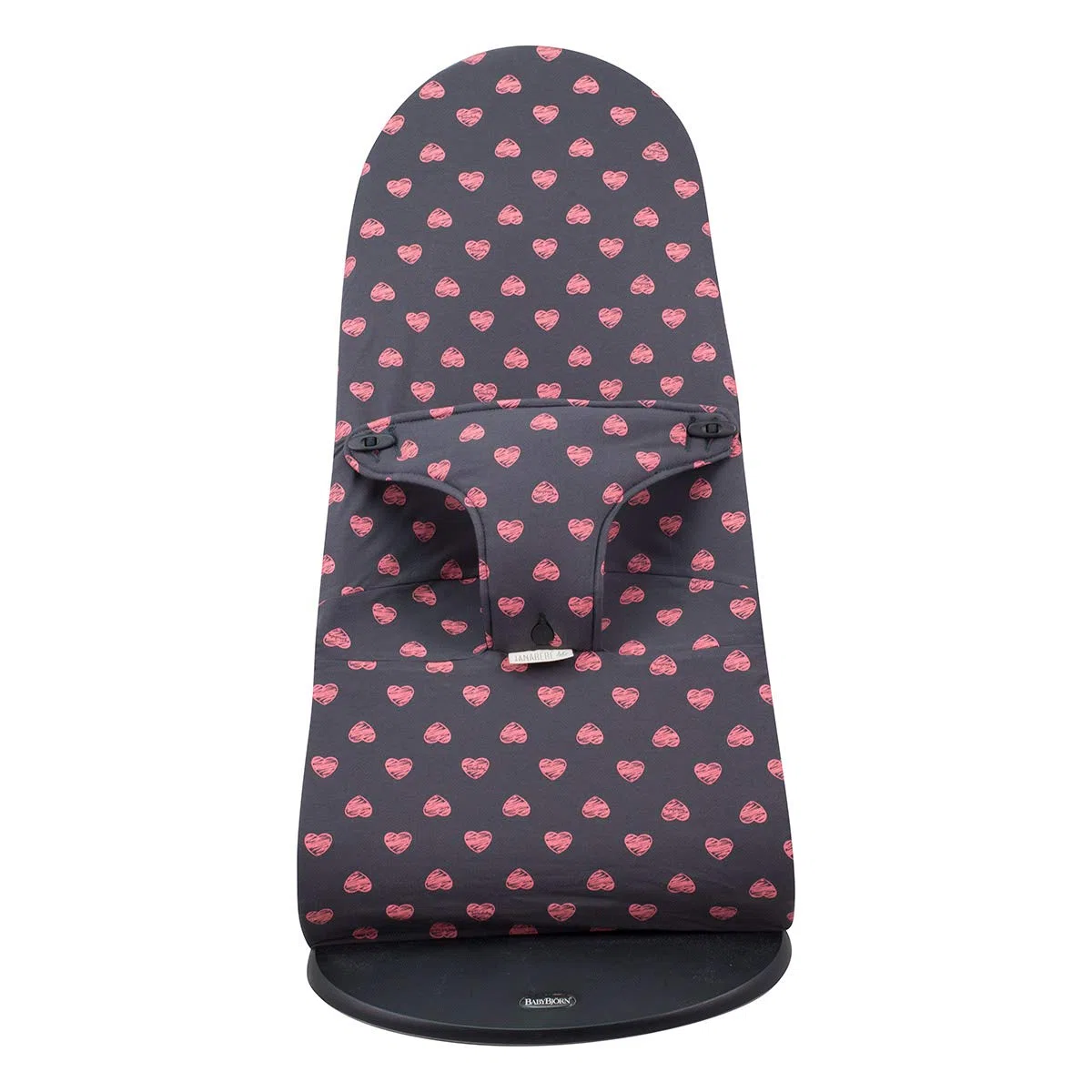 JYOKO Kids Bezug kompatibel mit Babybjorn Bliss, Balance, Soft (Fluor Heart, Baumwolle)