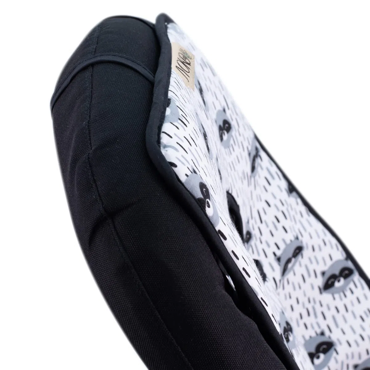 JYOKO KIDS Universal Matratze gepolsterten + Schutz des gepolsterten Geschirr für Kinderwagen (RACCOON)