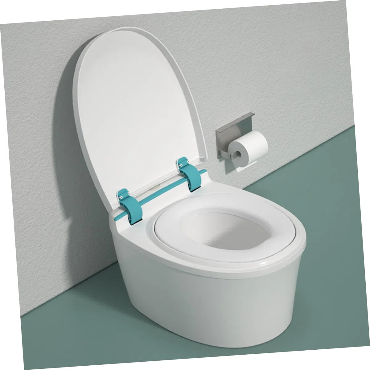 Gatuida Tragbares Töpfchen für Kleinkinder Praktischer Toilettensitz mit Herausnehmbarem Einsatz Leicht und Stabil für Hause und Unterwegs als Kindertoilettentrainer
