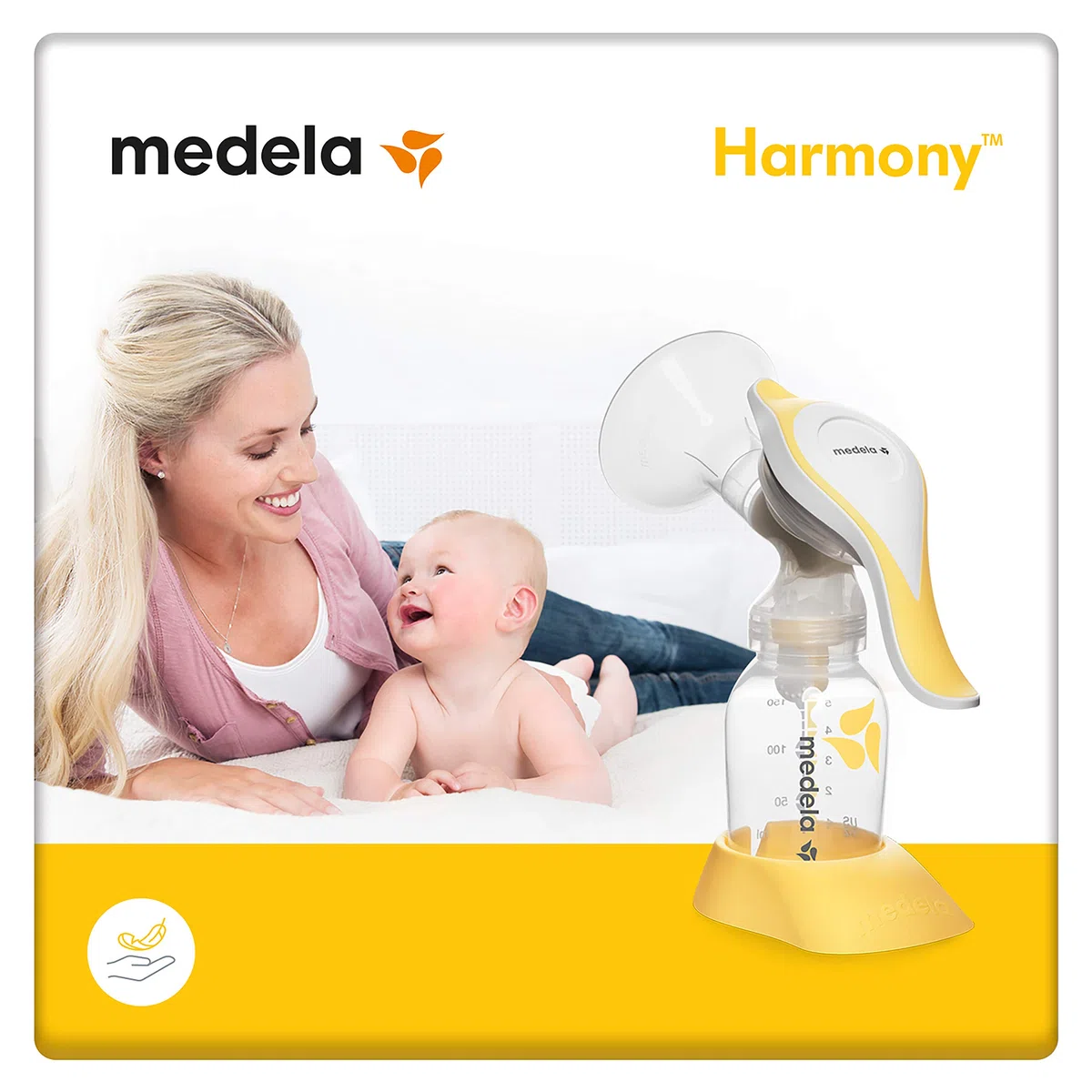 Medela Harmony Manuelle Brustpumpe mit Calma