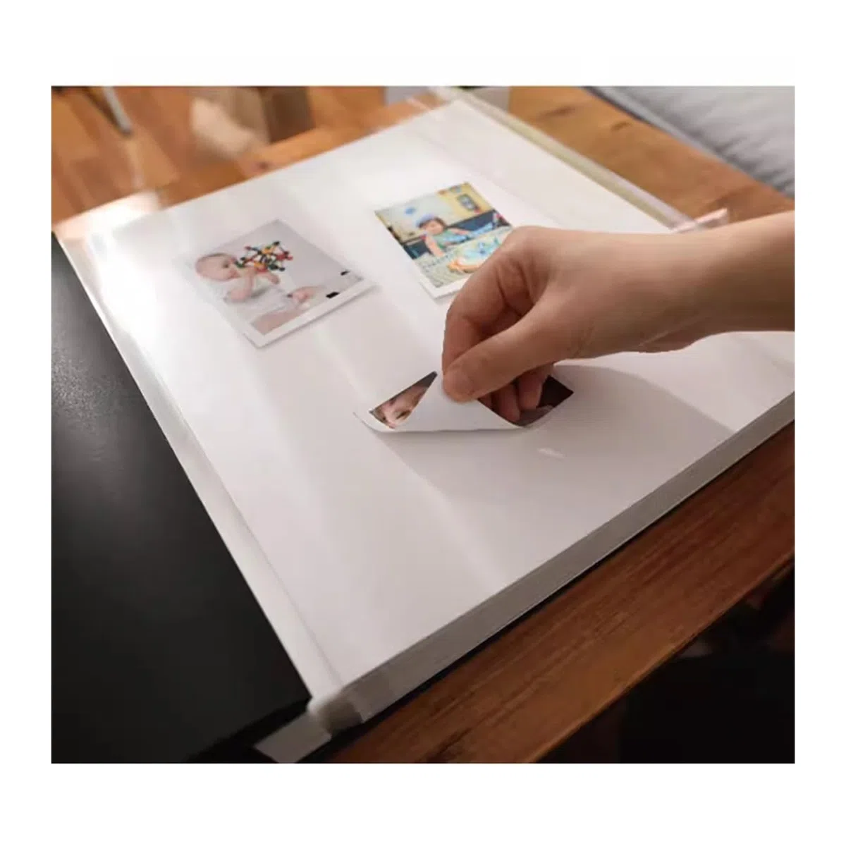 GLigeT Fotoalbum Album-Buch, Gedenkalbum, DIY-Baby-Wachstumspaste, Familienversion von handgefertigten Fotobüchern mit großer Kapazität Fotobuch (Color : 05, Size : 40 Black Cards)