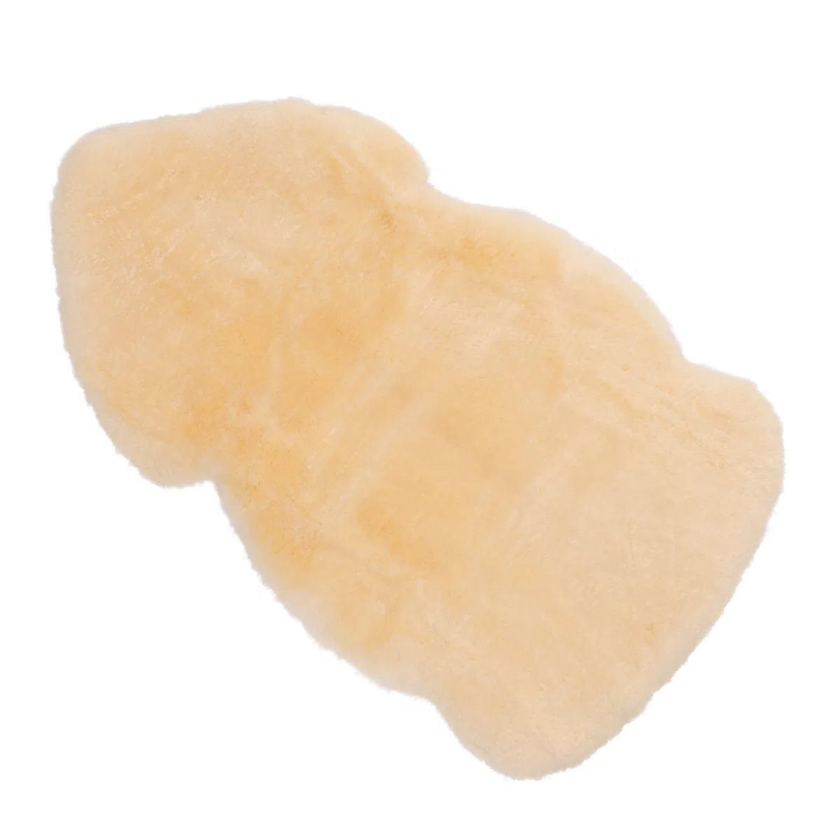 WERNER CHRIST Baby-Lammfell medizinisches Fell 65 cm natur gold-gelb