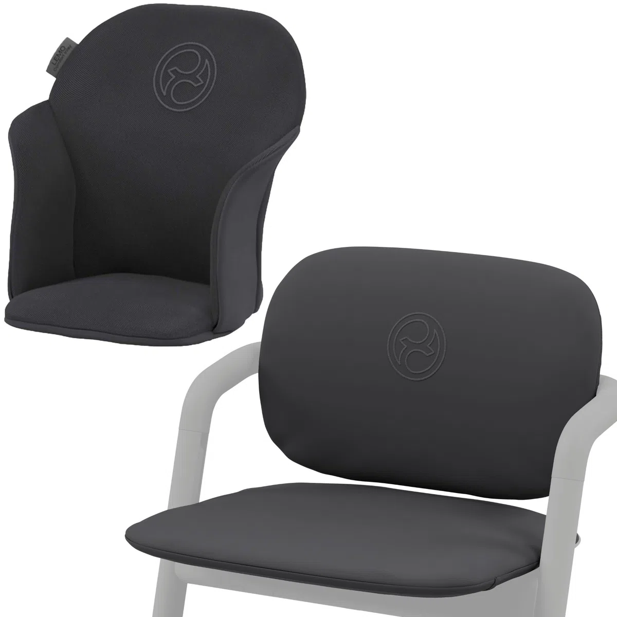 CYBEX Gold LEMO Komforteinsatz, Für CYBEX LEMO Baby Set und LEMO Hochstuhl, Stunning Black