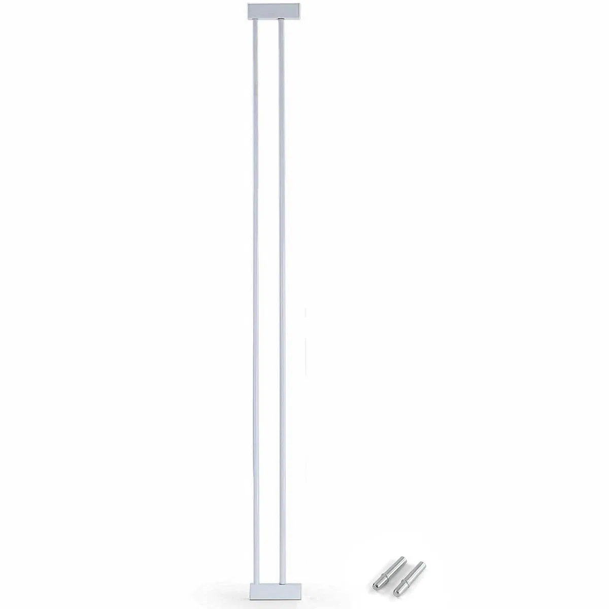 Absperrgitter Treppenschutzgitter Metall weiß verstellbar 83-96cm 120cm hoch