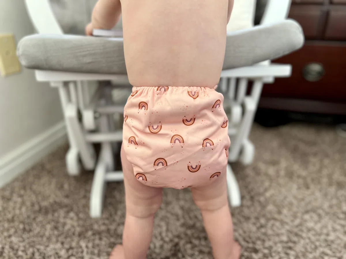 Alva Baby 4 Schichten Bambus Viskose Liner wiederverwendbare Einsätze für Stoffwindeln (12 Stück) 12MB -DE