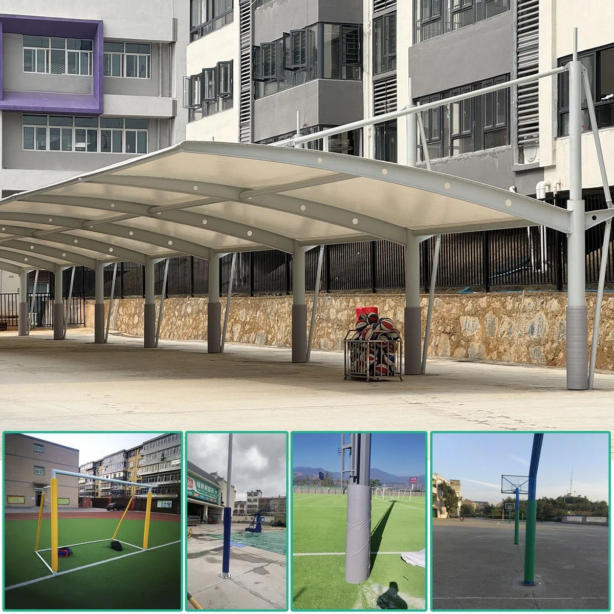 Gepolsterte Basketballkorb-Säulenwickel, perfekt für Schulen, Spielplätze und Kindergärten – Schutz für Sicherheit und Spaß – unverzichtbares Sportgerät-Zubehör