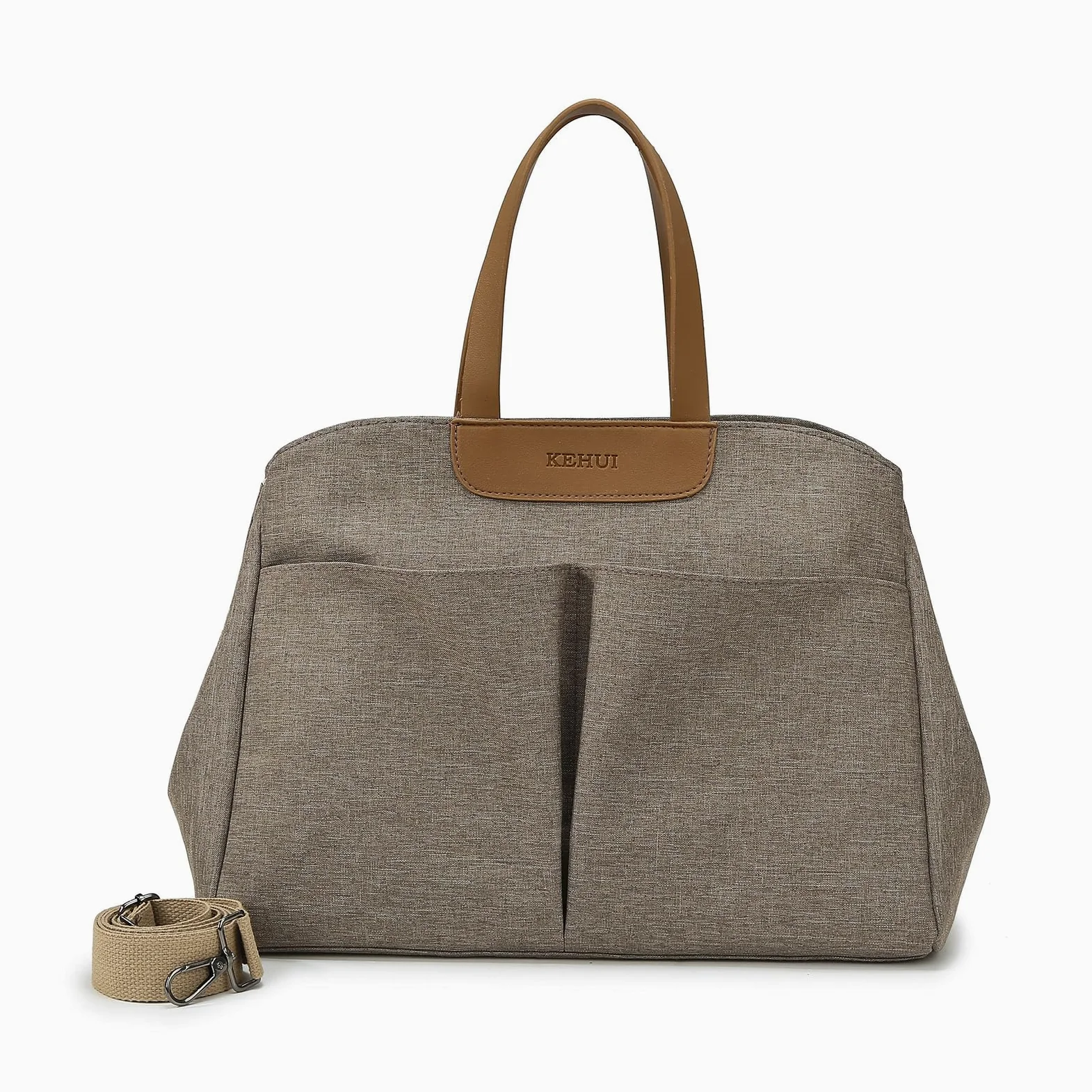 SONARIN Multifunktionale Leichte Baby Wickeltasche,Große Kapazität Wasserdicht Reise Wickeltasche Umhängetasche Tragetasche Henkeltaschen Babytasche mit Kinderwagen Haken