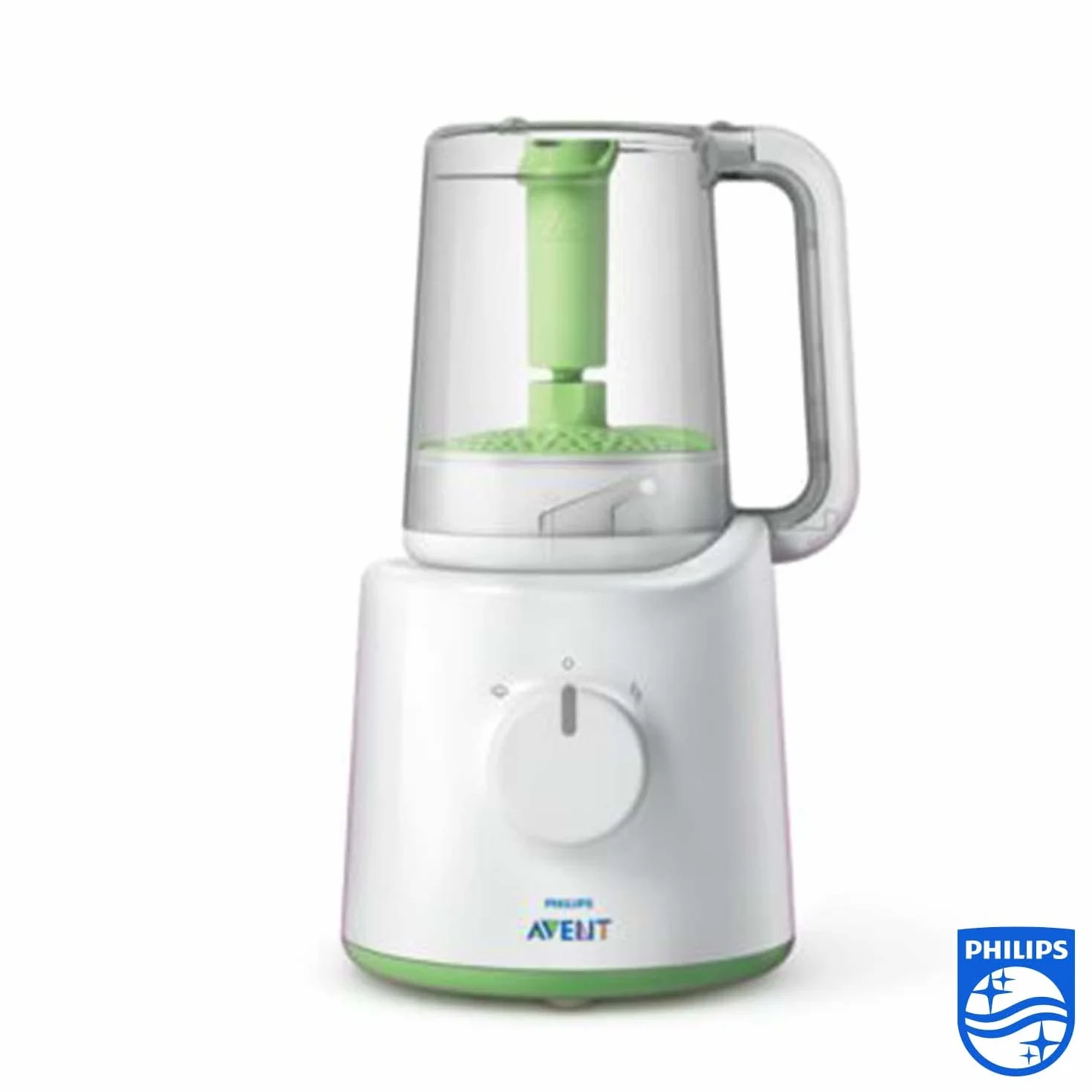 Philips Avent 2-in-1 Babynahrungszubereiter Dampfgarer Mixen 800 ml weiß SCF870/20
