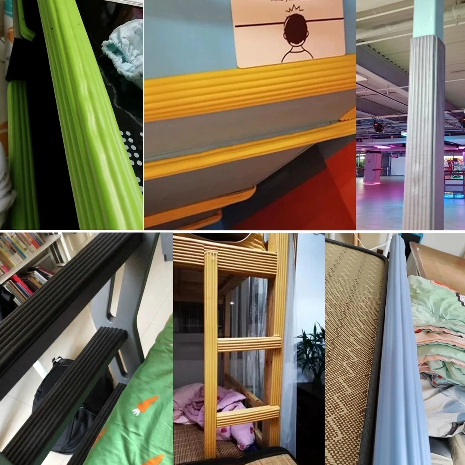Eckkantenschutz aus weichem Schaumstoff für Kinder – selbstklebender Möbel-Stoßstangenschutz, 2 m lang, 8 mm dick, Sicherheitspolsterung, babysicher und leicht zu schneiden