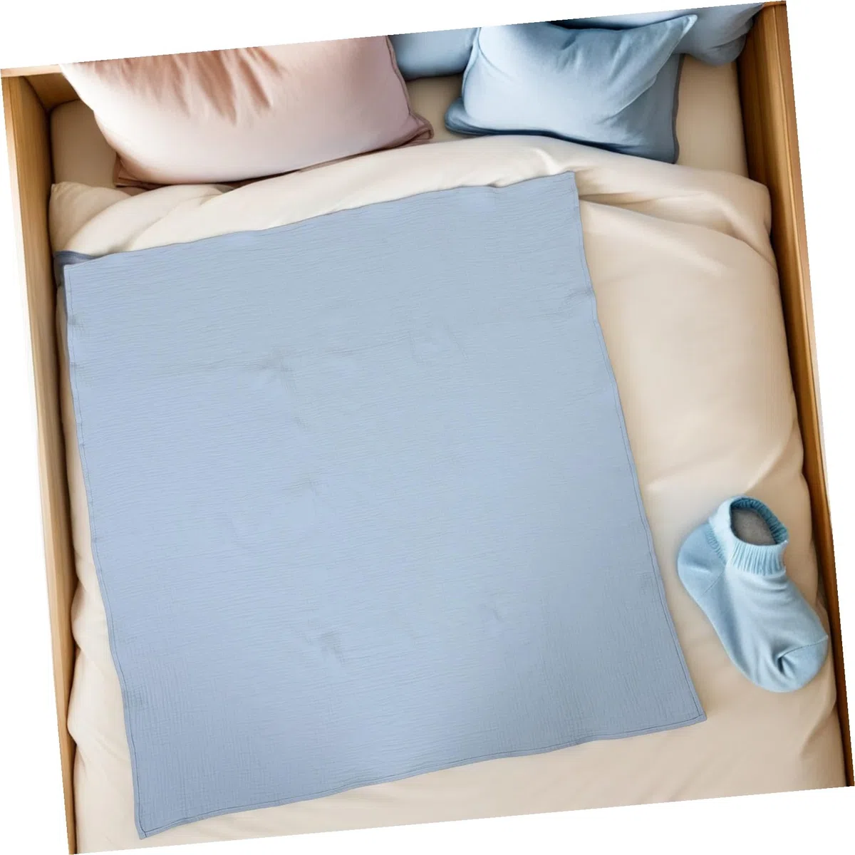 3 Stück Teiliges Swaddle aus Weichem Musselin Atmungsaktive Wickeldecken für Neugeborene Jungen und Mädchen Sanfte Baumwoll-wickeltücher für Babyschlaf und Beruhigung