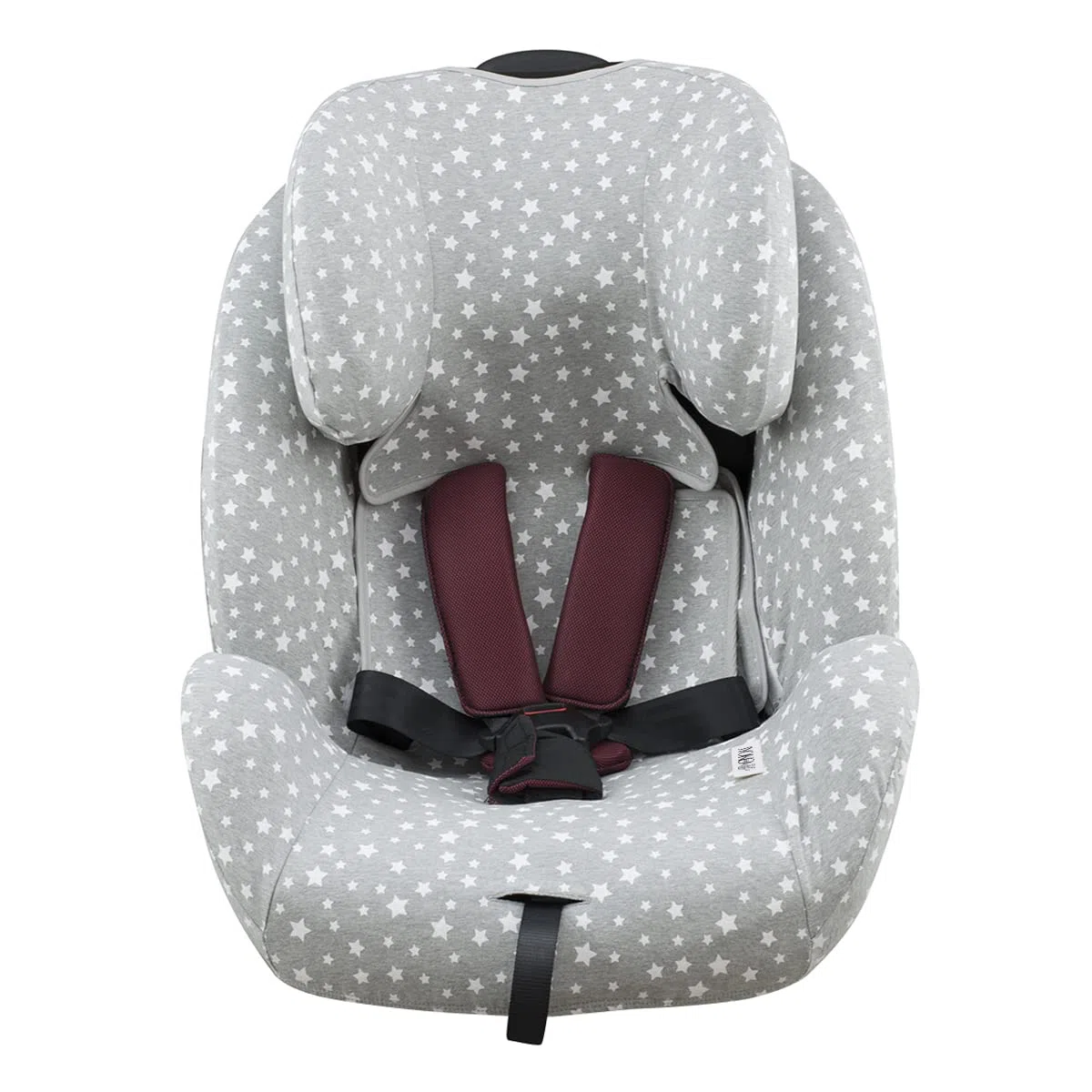 JYOKO Kids Bezug für Autositz Kompatibel mit Joie Stages, Every Stages, aus Baumwolle (White Star)