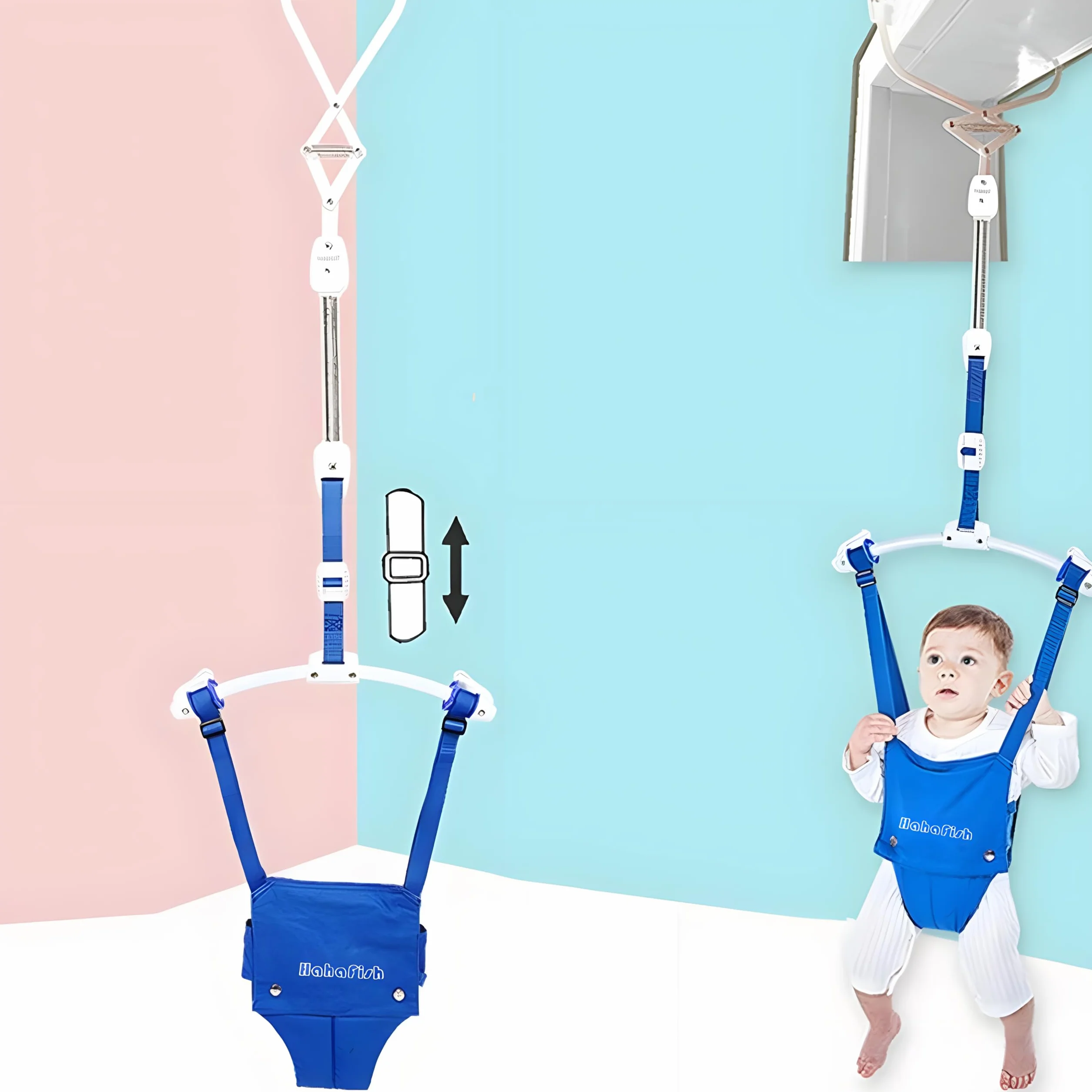 Baby Tür Schaukel Springen Übung Türhopser Türrahmen Jumper für Baby 6-24 Monate