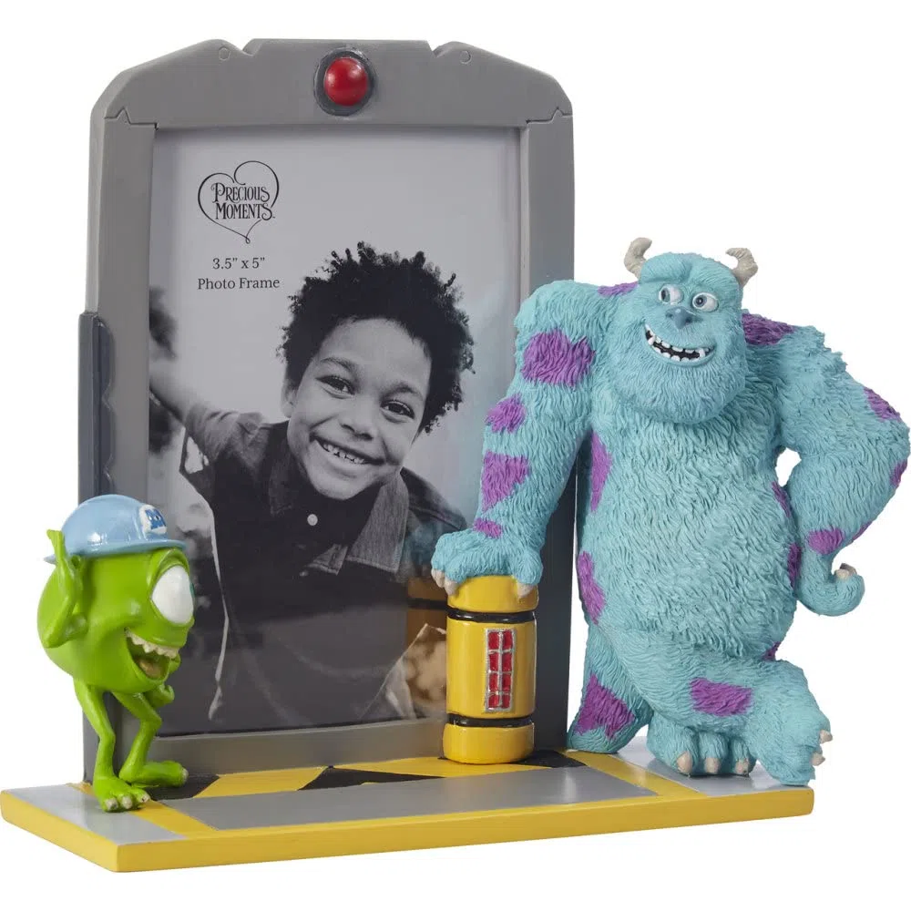 Precious Moments Monsters Inc. Bilderrahmen | Disney Showcase Pixar Monsters, Inc. Love Your Inner Monsters Inc. Bilderrahmen aus Kunstharz | 7,6 x 12,7 cm Bild | Disney Decor & Geschenke |