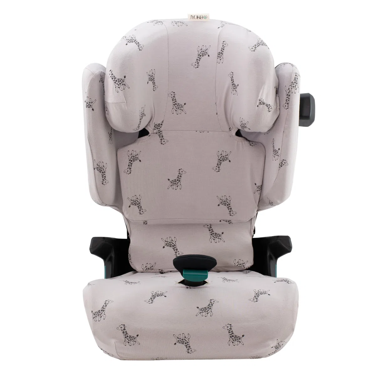 JYOKO KIDS Schutzhülle kompatibel mit Romer Kidfix (Romer Kidfix I-SIZE, Giraffe)