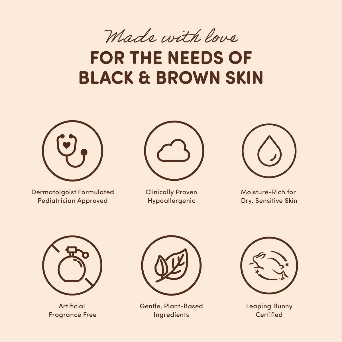 PROUDLY All Over Balm von Gabrielle Union & Dwyane Wade, hilft bei der Linderung von Wiegenmütze & Ekzemen, für schwarze und braune Babys, trockene, empfindliche Haut, frei von Frangrance