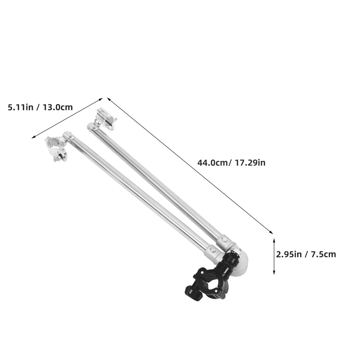 Kisangel Schnellverschluss Anhängerkupplung Adapter für E Bikes und Bollerwagen Metallklemme für Zusammenklappbare Camping und Einkaufsträger Wetterfester Fahrradanhänger Anschluss für