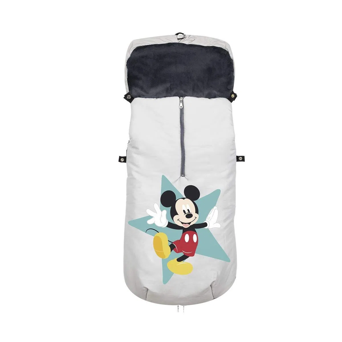 Interbaby Universal Fußsack Kinderwagen Winter | Weiche, Warme, Wintersack Kinderwagen | Abnehmbare fußsack, Doppelte Öffnung, Leicht zu Waschen, Antiallergene Materialien, Mickey Geo