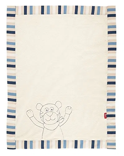 sigikid, Jungen, Schmuse-Decke Tiger, Maße: 100 x 75 cm, Tiggery Tiger, 41349