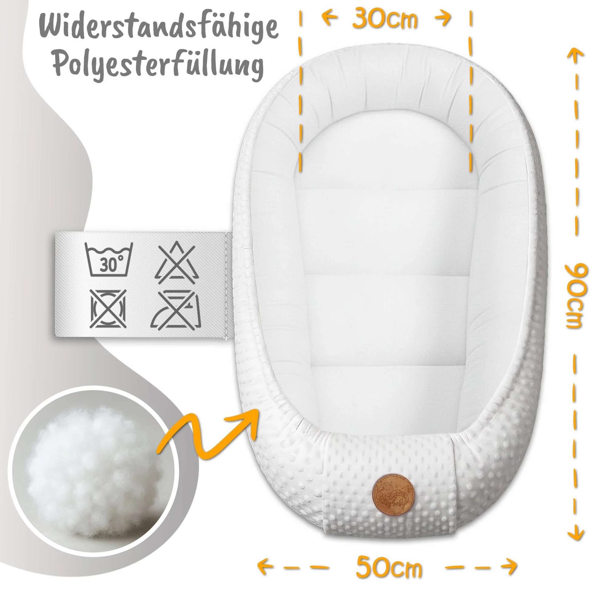 Nestchen Baby - Babynestchen Neugeborene Minky Babynest für Kinderbett Vielseitiges tragbar Nest kuschelnest zubehör für babybett warm Winter coccon Giraffen