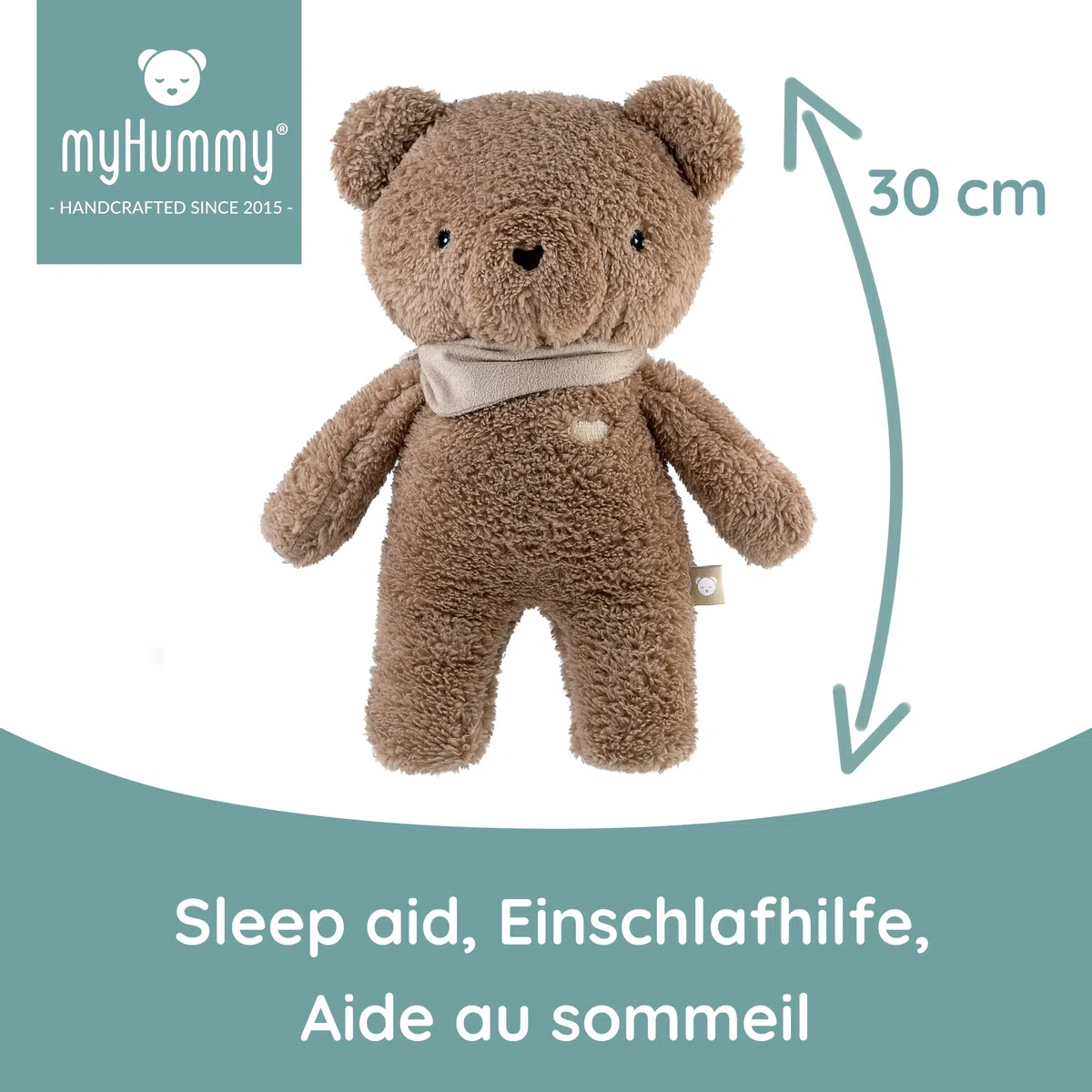 MyHummy 5in1 Bär mit Heizkissen - Braun