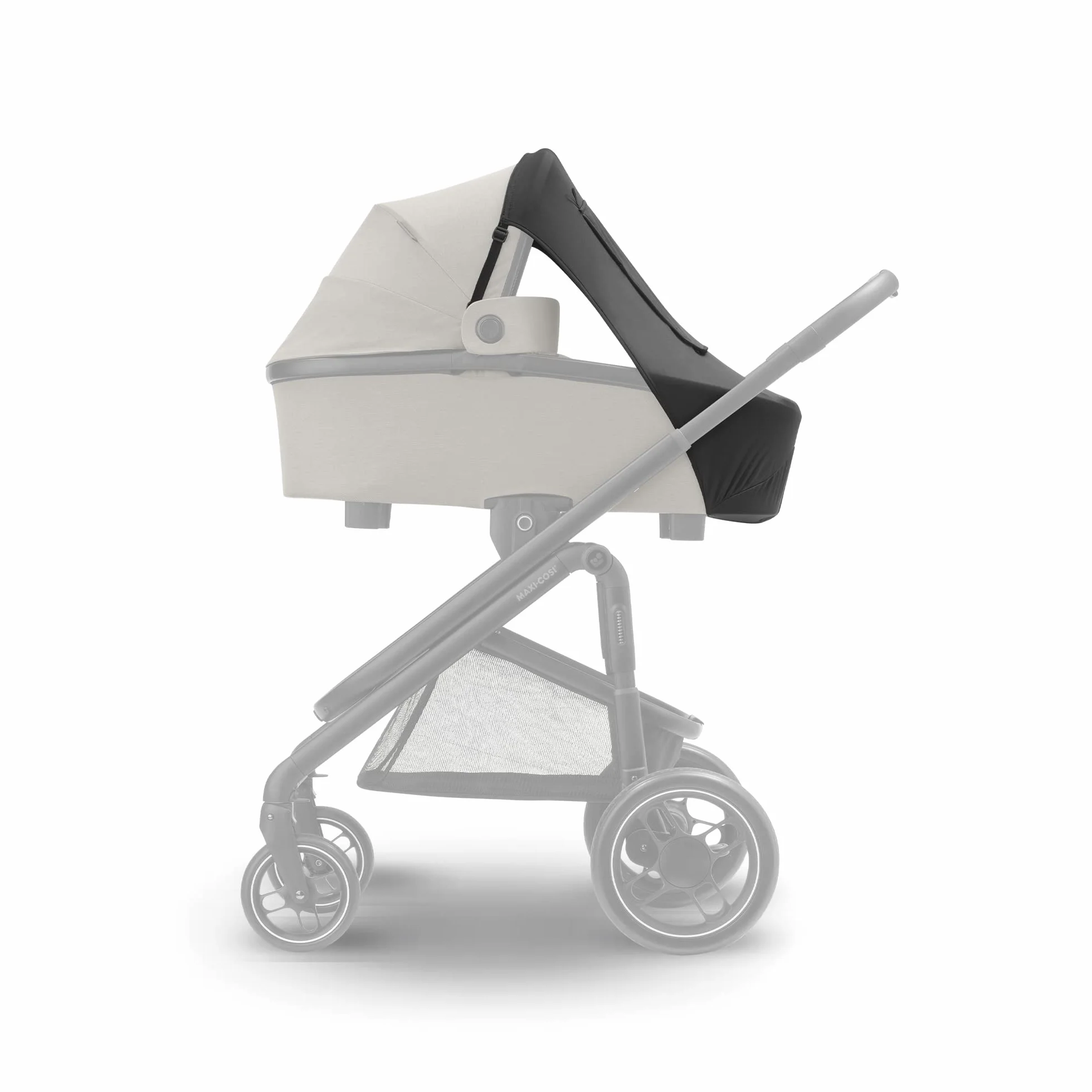 Maxi-Cosi Sonnenverdeck, USF 50+, Baby-Sonnenschutz, Schwarz