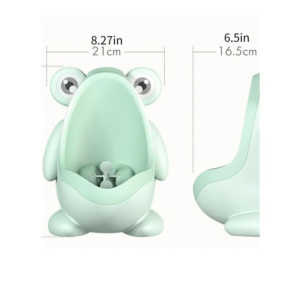 3 Set von wandmontierten Kinder-Urinalen, tragbar, Toilette, Training, Urinieren, Säugling, Kleinkind, Baby, Frosch, Töpfchen, Badezimmer