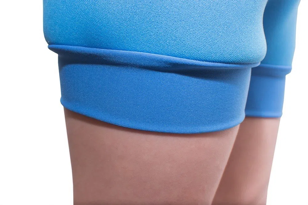 kiwisto Kids Neopren Schwimmwindel für Schulkinder mit Inkontinenz - blau - L - 152/164