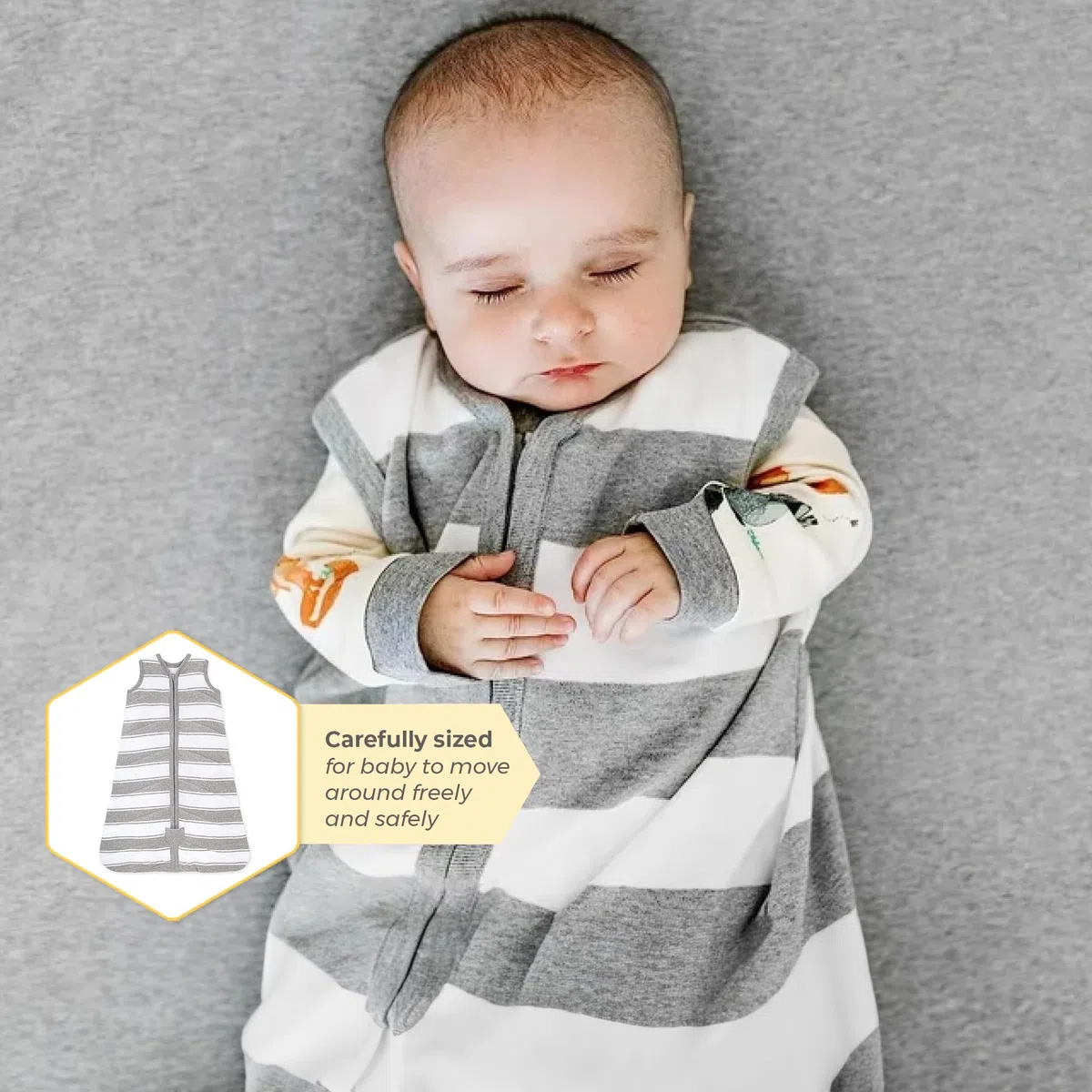 Burt's Bees Baby Unisex-Baby Anziehbare Decke