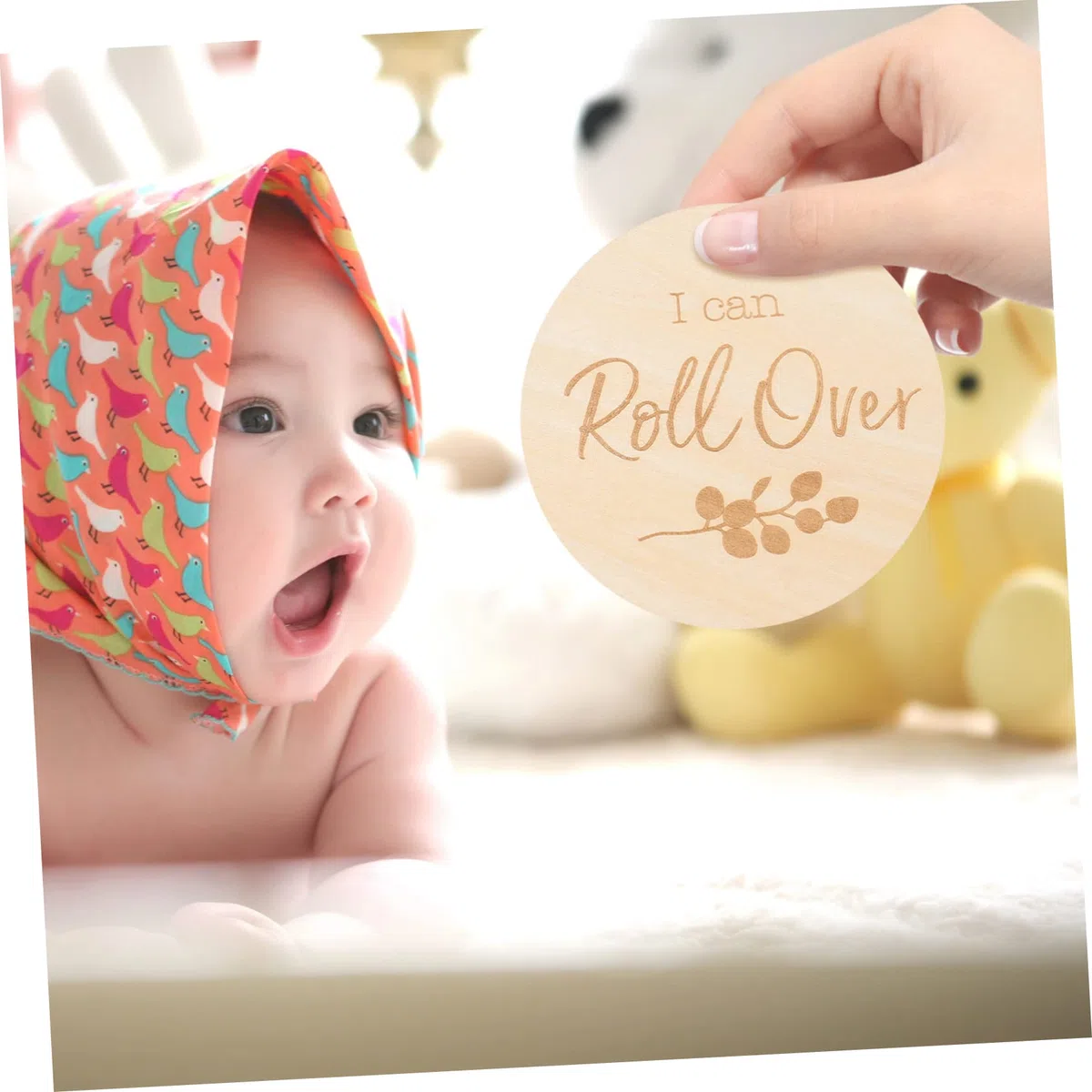 TOYANDONA 3sets Baby Karte Baby Wachstum Karten Foto Requisiten Baby Dusche Track Neugeborenen Zeichen Baby 12 Stücke * 3