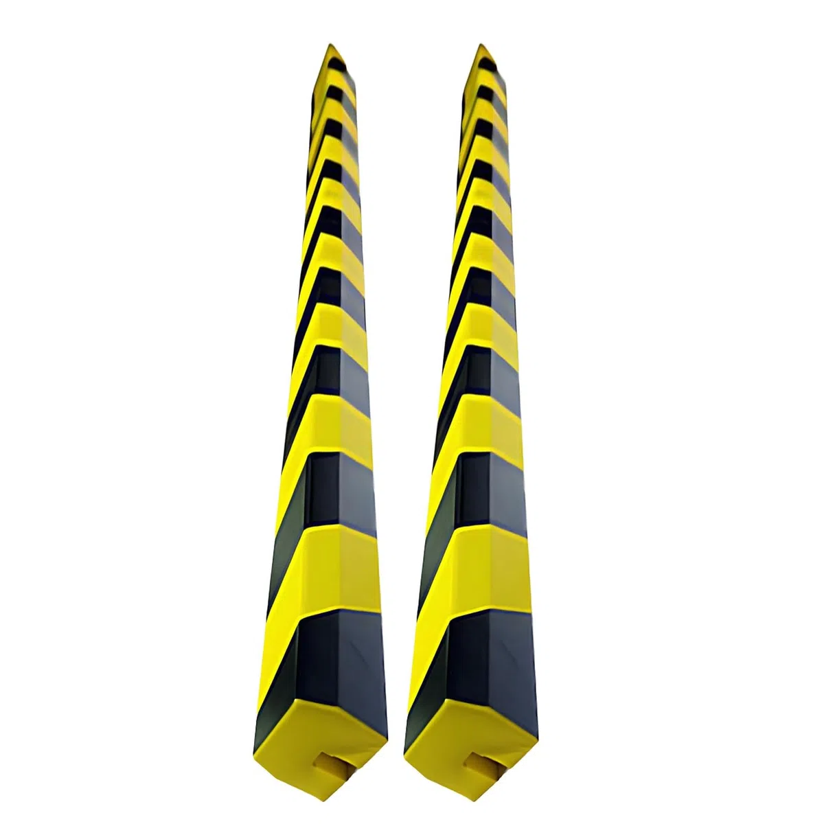 39" Schaumstoff-Kantenschutz, Gut Sichtbare Selbstklebende Eckenschützer Mit Schwarz-gelben Streifen, Sicherheits-Kantenschutz Aus Schaumstoff Für Wände, Treppen, Garagen(Square U-Shaped,2PCS)