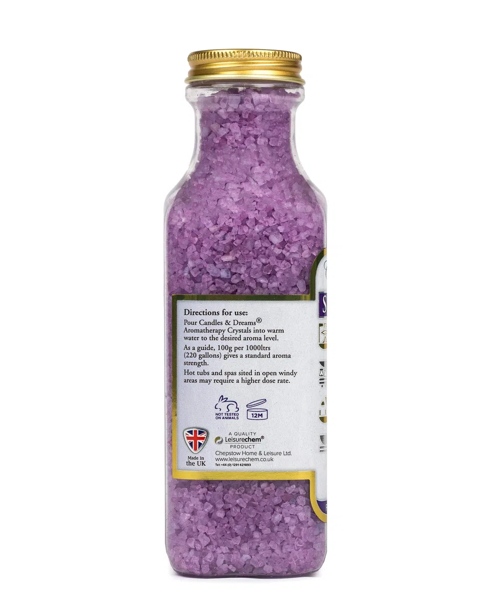 Candles & Dreams Whirlpool Spa/Bad Aromatherapie Duft Kristalle (Lavendel)