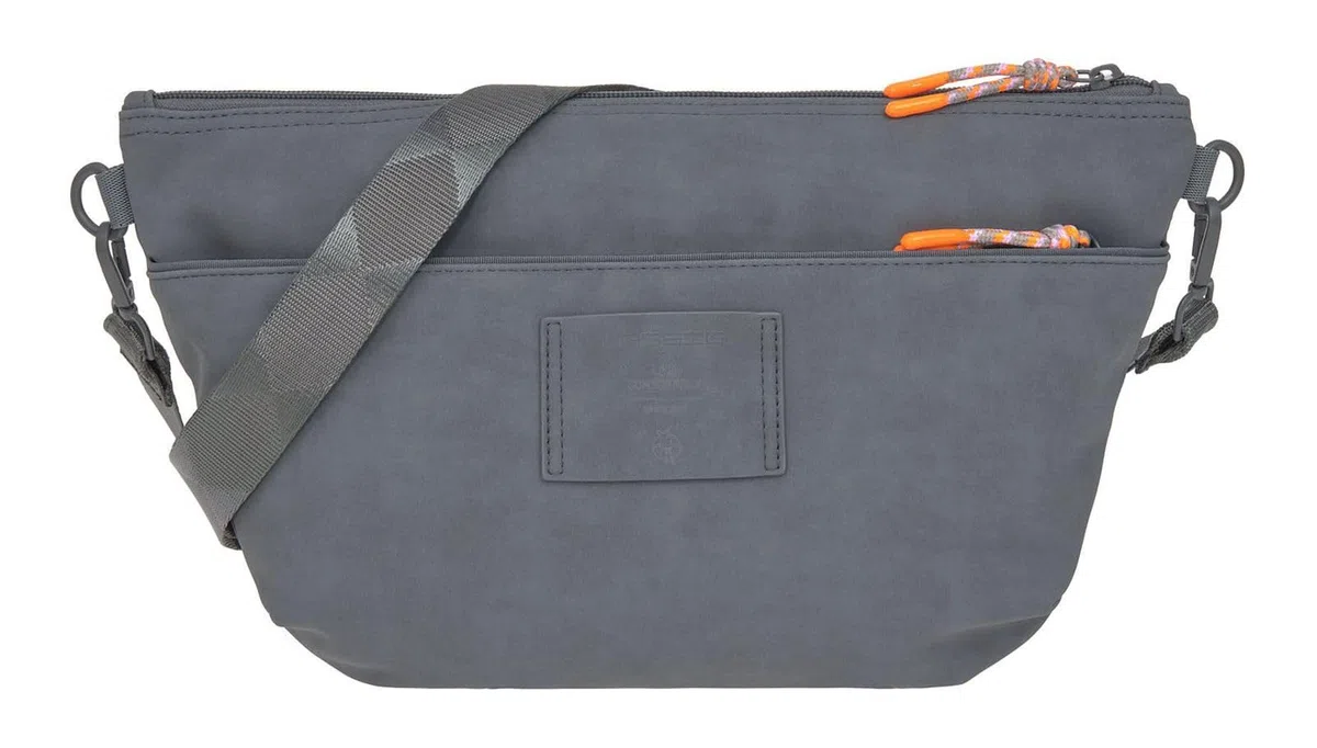 LÄSSIG Baby Kinderwagenorganizer Umhängetasche Kinderwagentasche inkl. Kinderwagenbefestigung/GRE Buggy Bum Bag anthracite