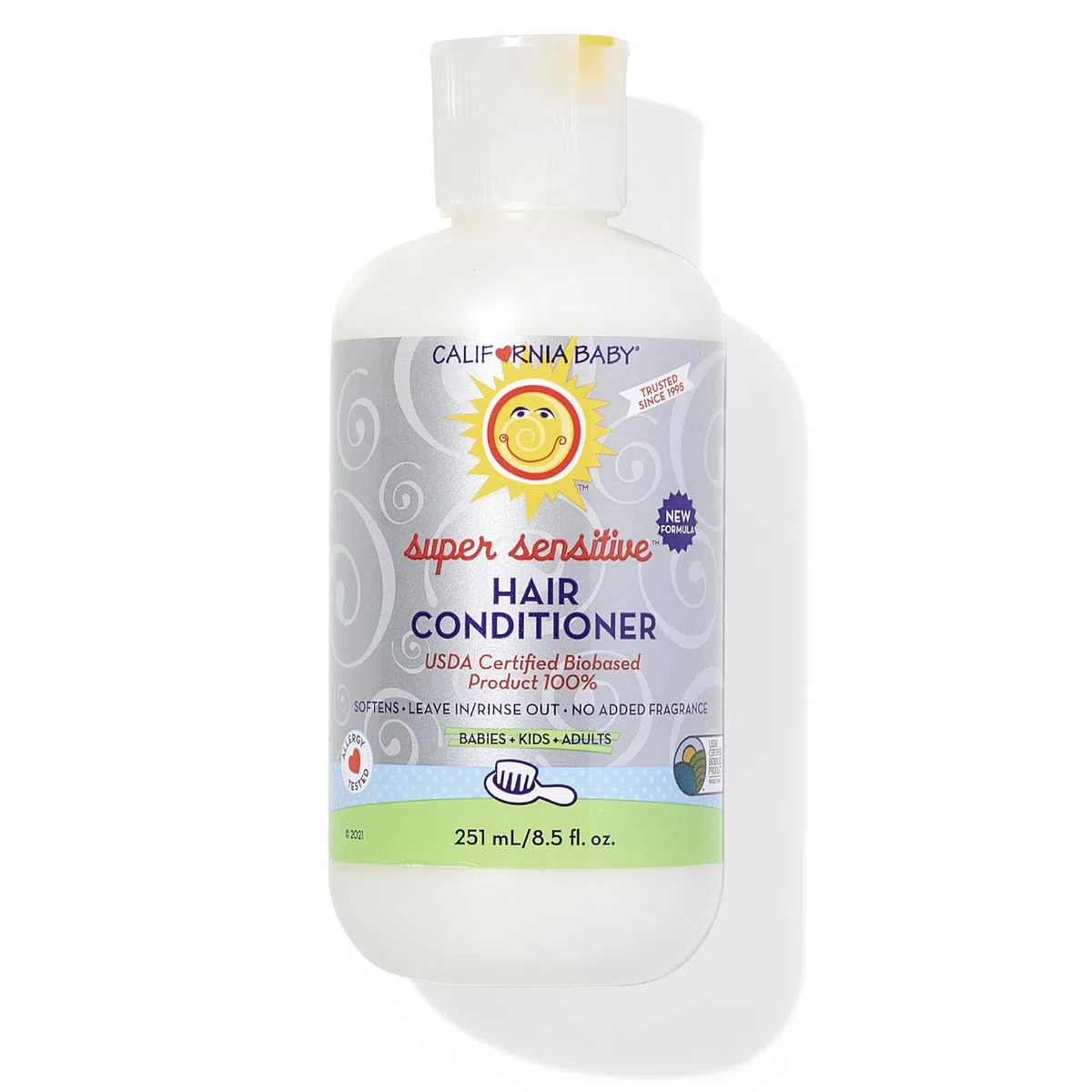 California Baby hair Conditioner - Super Sensitive, 8.5 Ounce by California Baby
