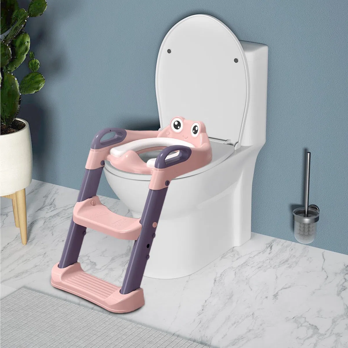 Toilettenleiter für Kleinkinder, Leiter zum Reinheitstraining, Töpfchen | Töpfchen-Töpfchen-Töpfchensitz, rutschfeste Trittleiter