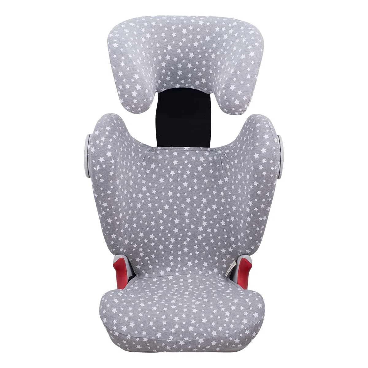 JYOKO Kids Bezug kompatibel mit Römer KIDFIX II XP SICT, kidfix 2 S, Kidfix Z - Line (WHITE Star, OHNE Auge)