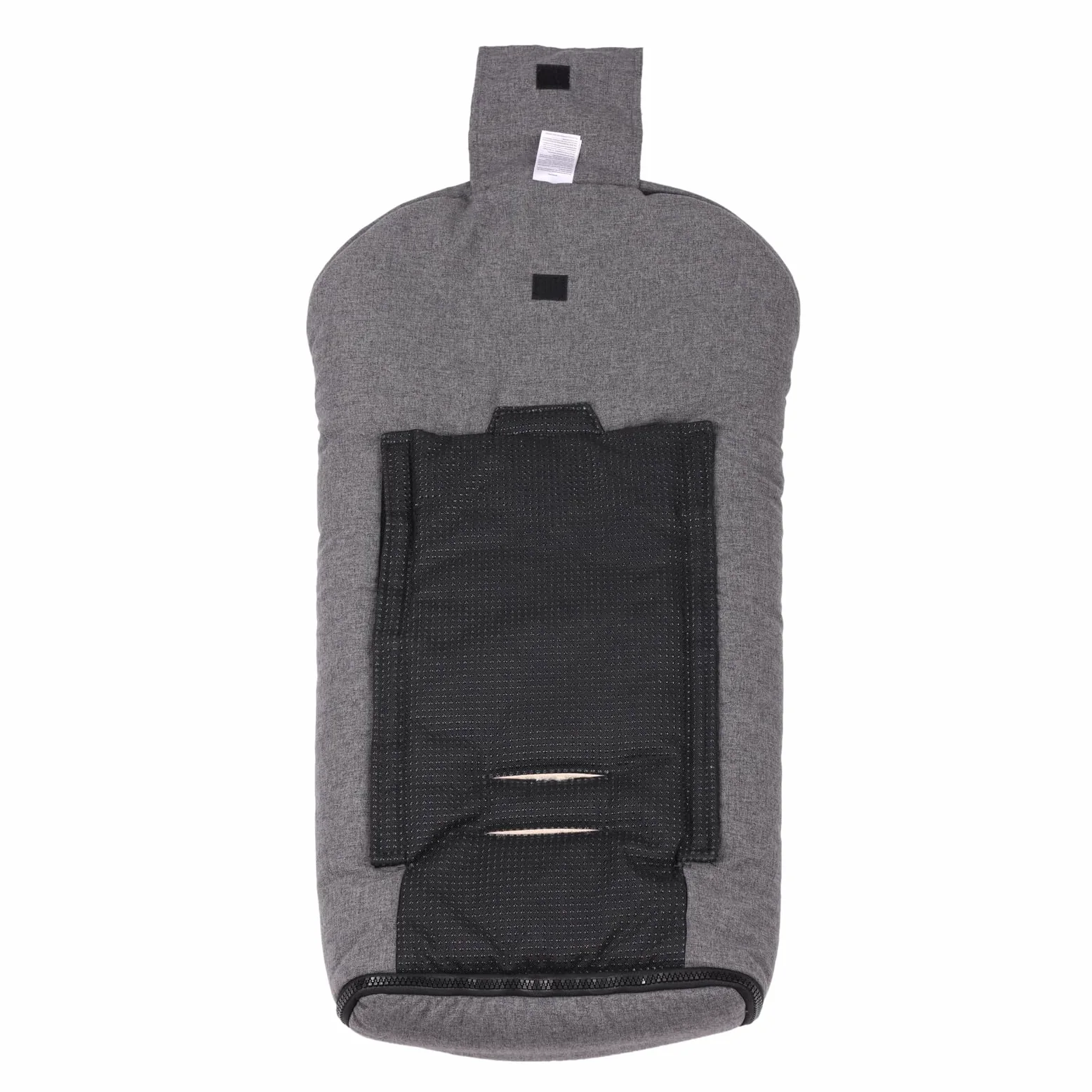 Lammfell-Fußsack für Kinderwagen, Fußsack aus Leinen, graue Farbe, echtes Schaffell, Kinderwagen, Warmer, winddichter Babyschlafsack (80X45CM) Dunkelgrau