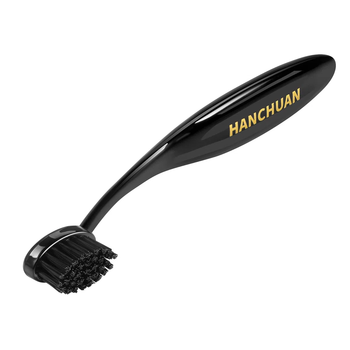 Baby Hair Brush - Schwarz - Für natürliches Haar - Kantenkontrolle und präzises Styling - Frauen und Mädchen